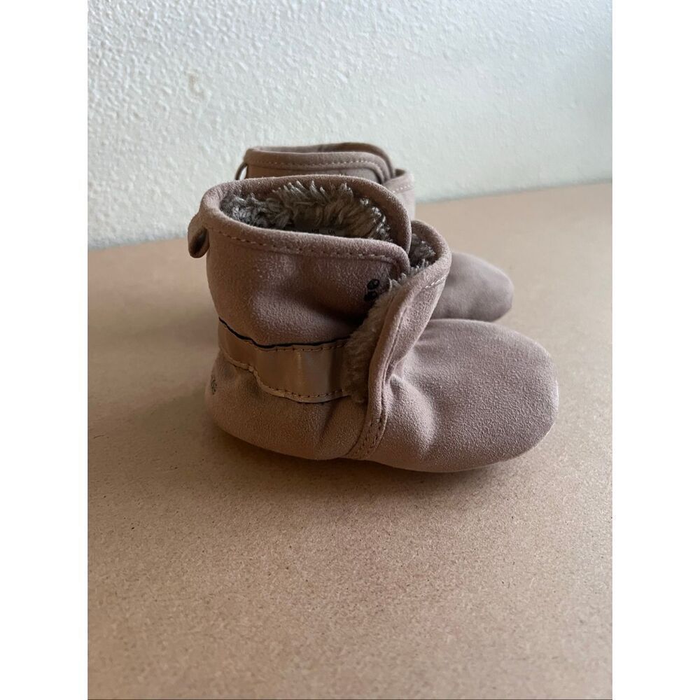 Surprise By Stride Rite  Size 6-12 Months Brown Infant Pre-walker
